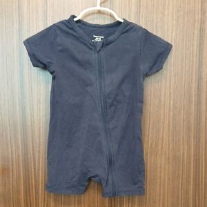TEACH LEANBH Blue Zipfront Onesie SZ 18-24 Months